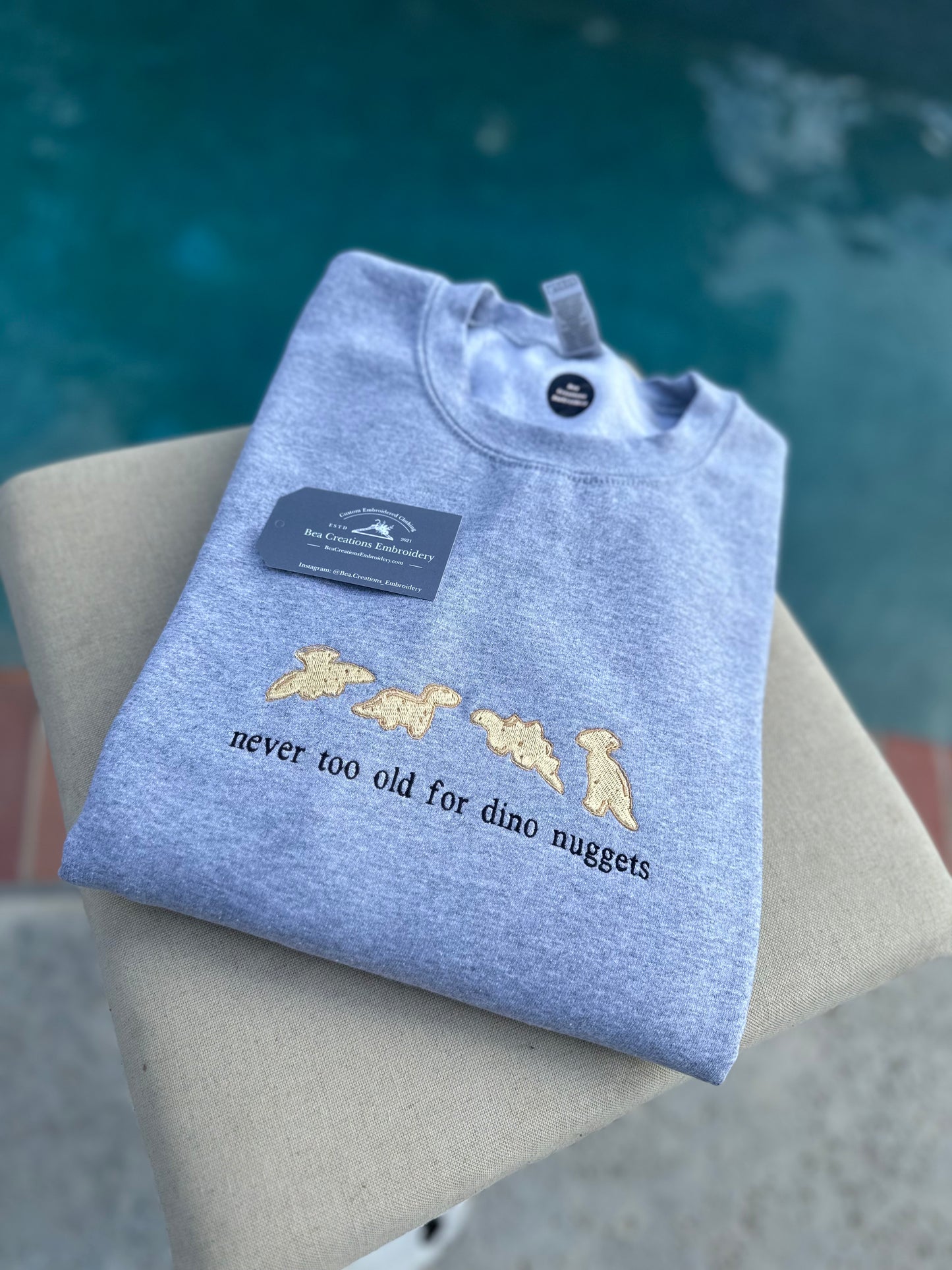 never too old for dino nuggets