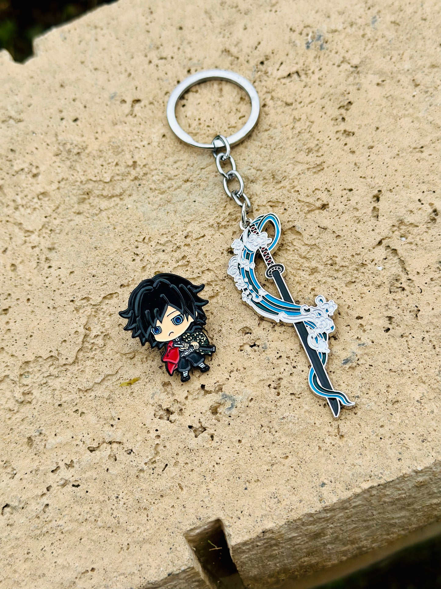 Water Anime Key Chain Parody
