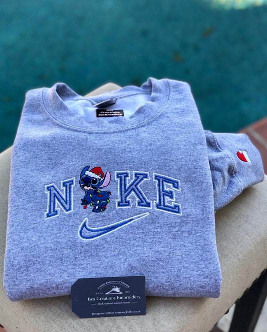 Christmas Stitch Swoosh Parody