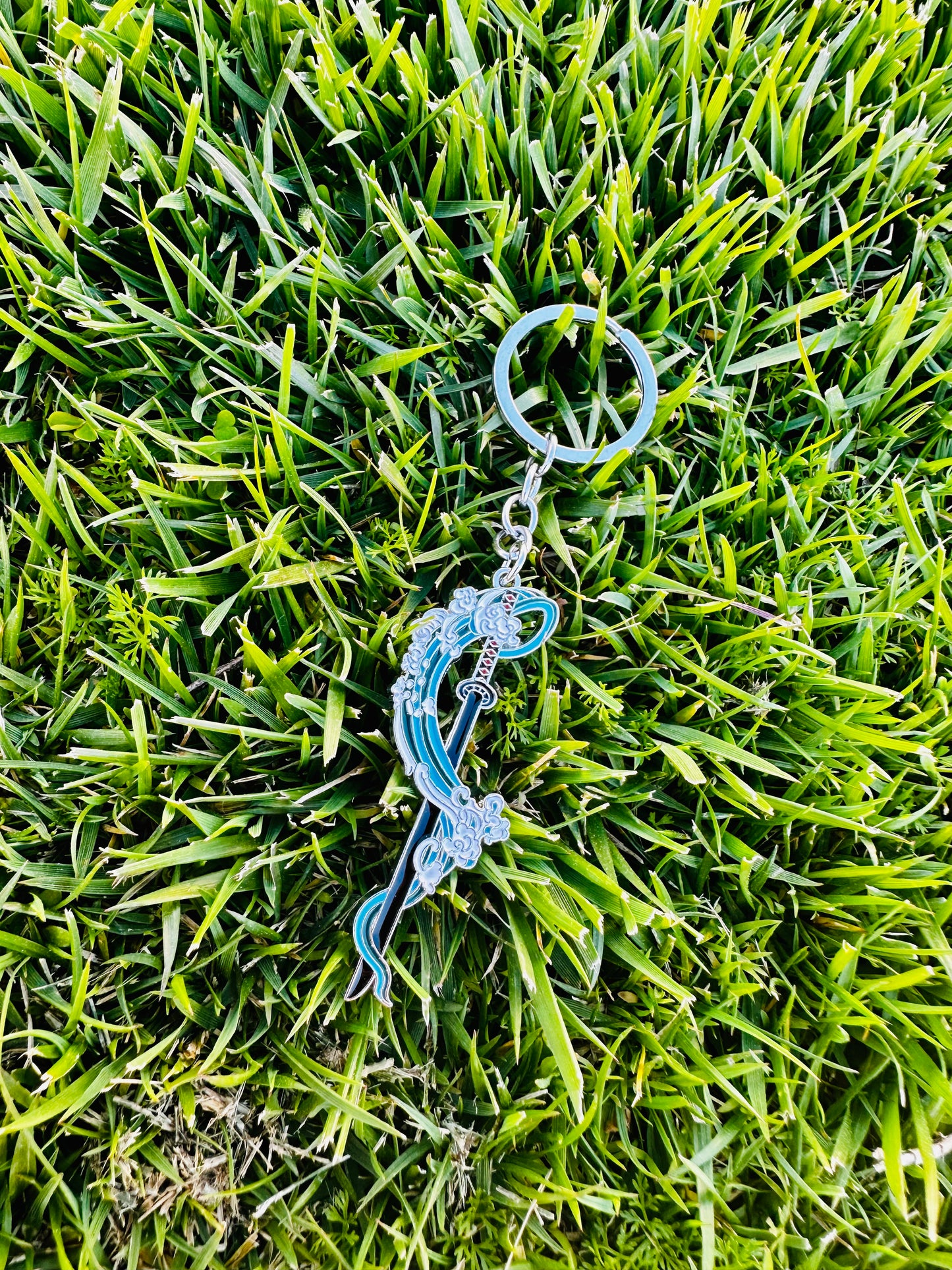 Water Anime Key Chain Parody