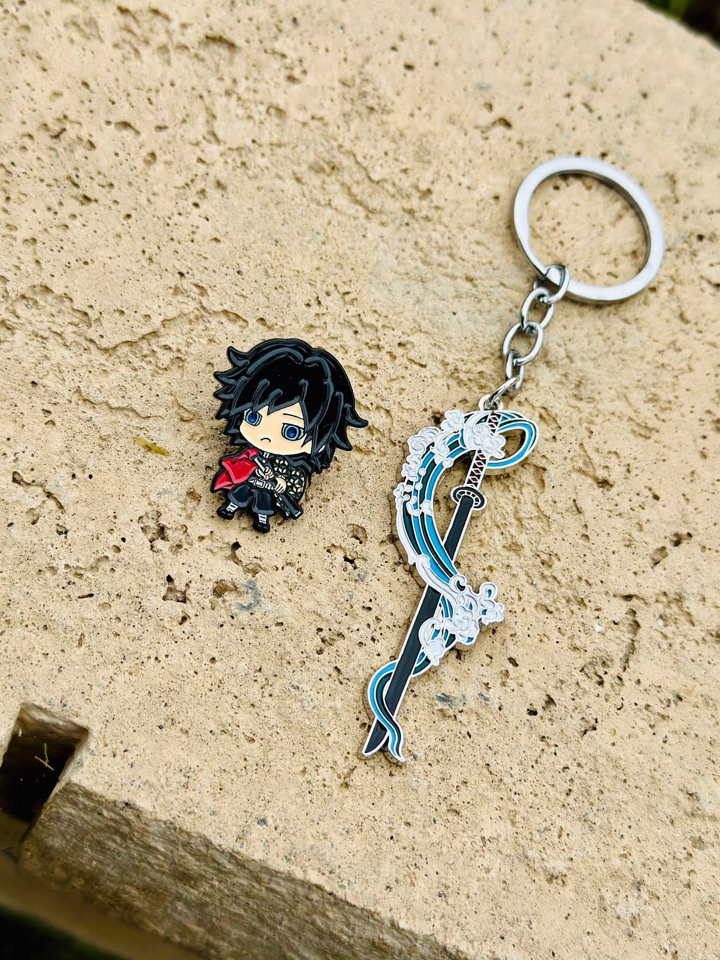 Water Anime Key Chain Parody
