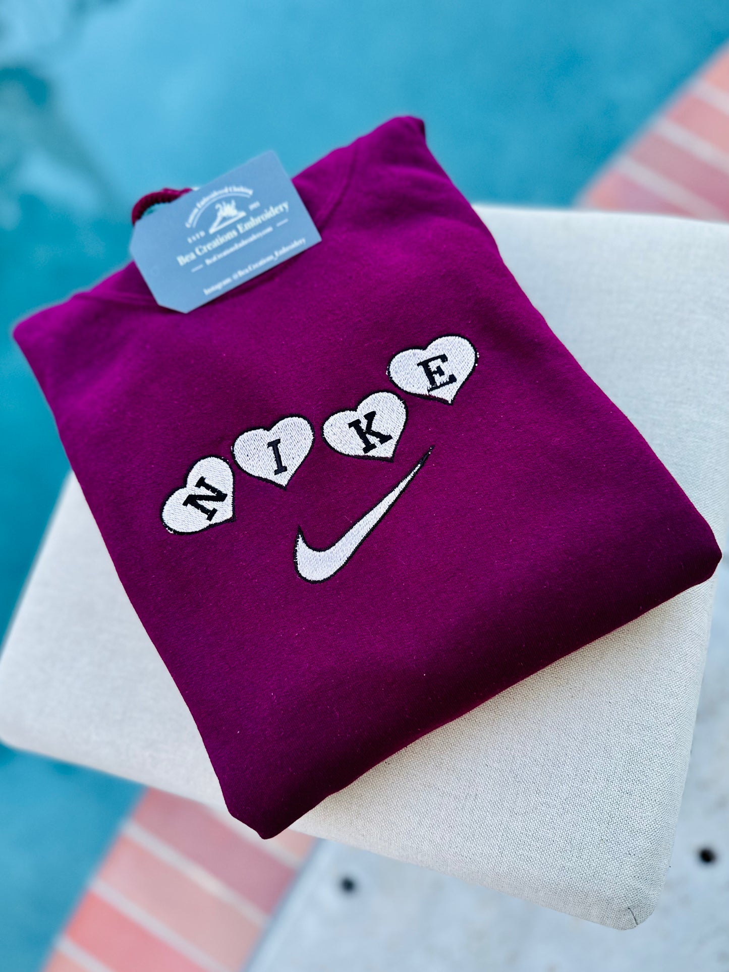Candy Heart Swoosh Parody
