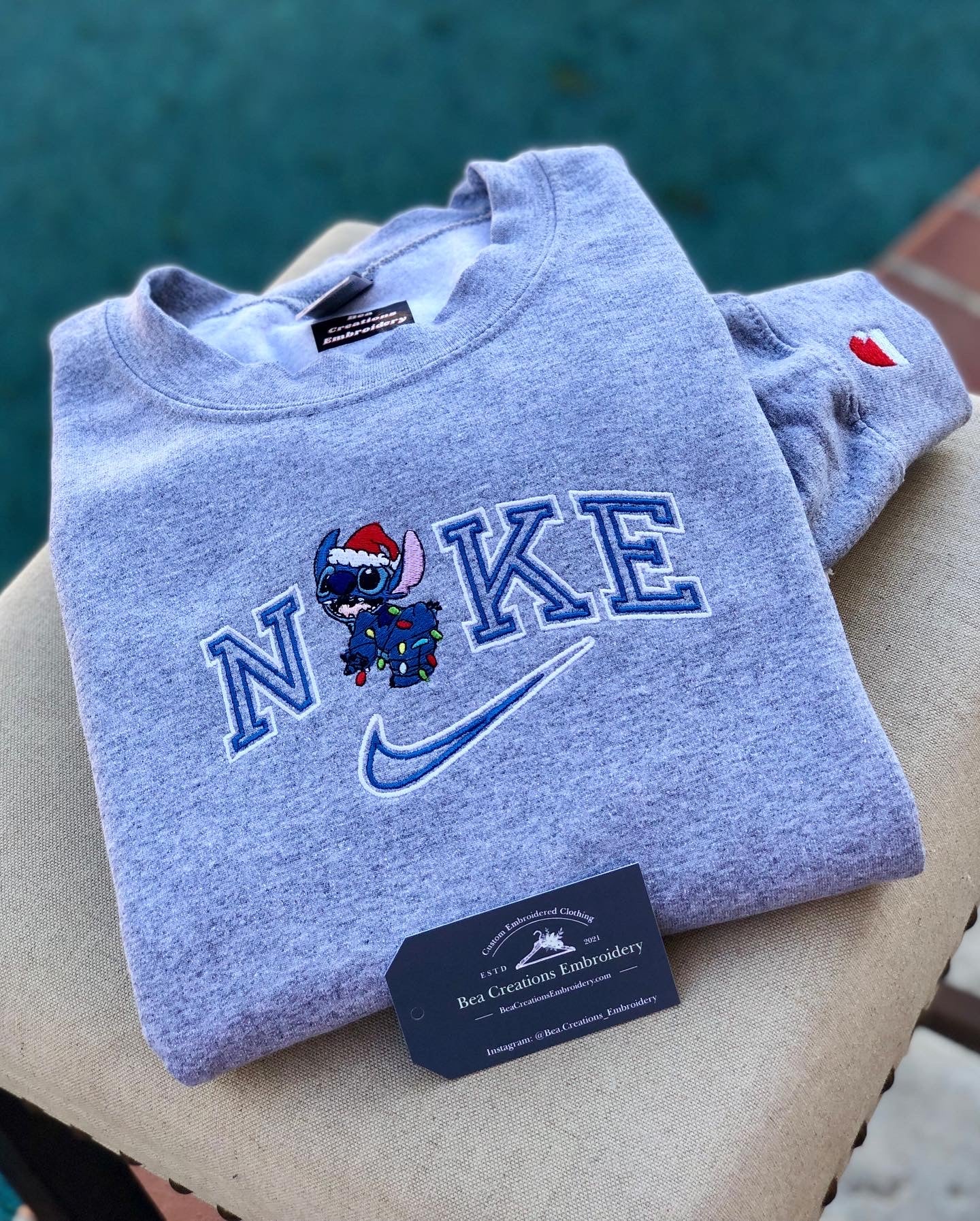 Christmas Stitch Swoosh Parody