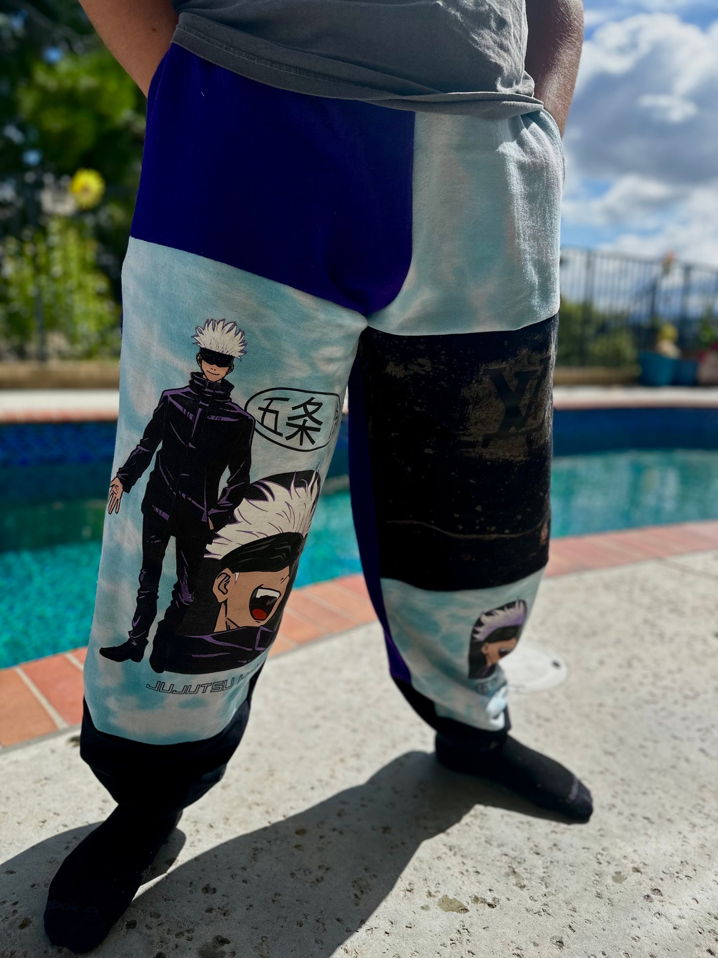 Custom Patchwork Sweats