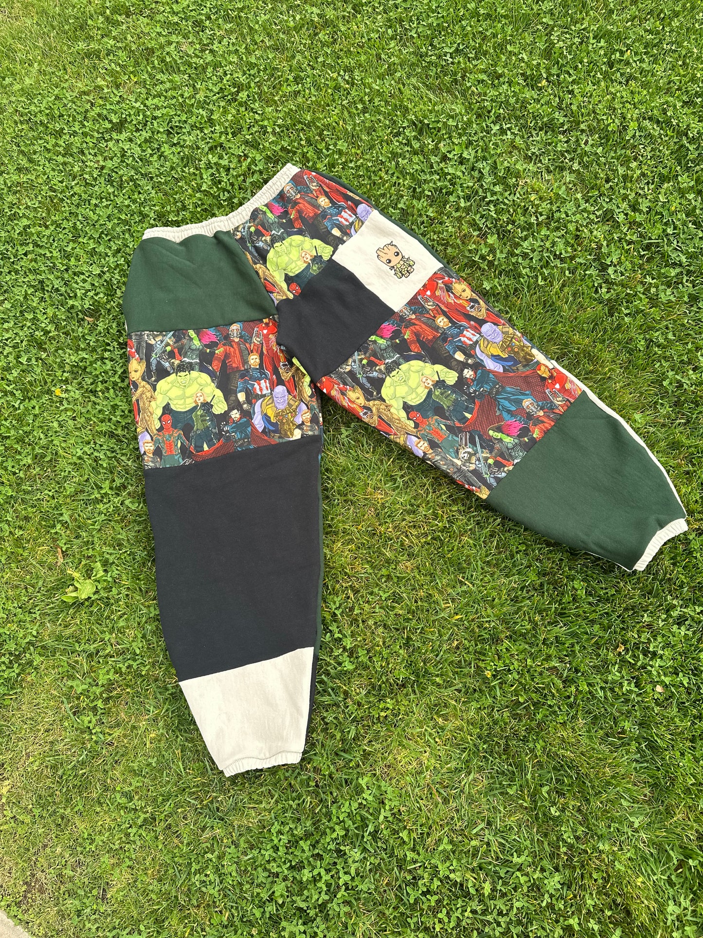 Custom Patchwork Sweats