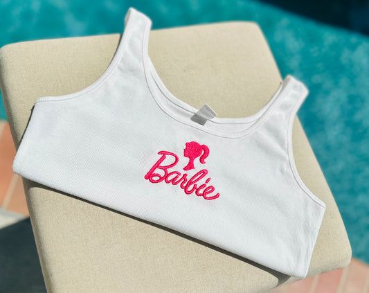 Barbie Doll Parody Tank Top