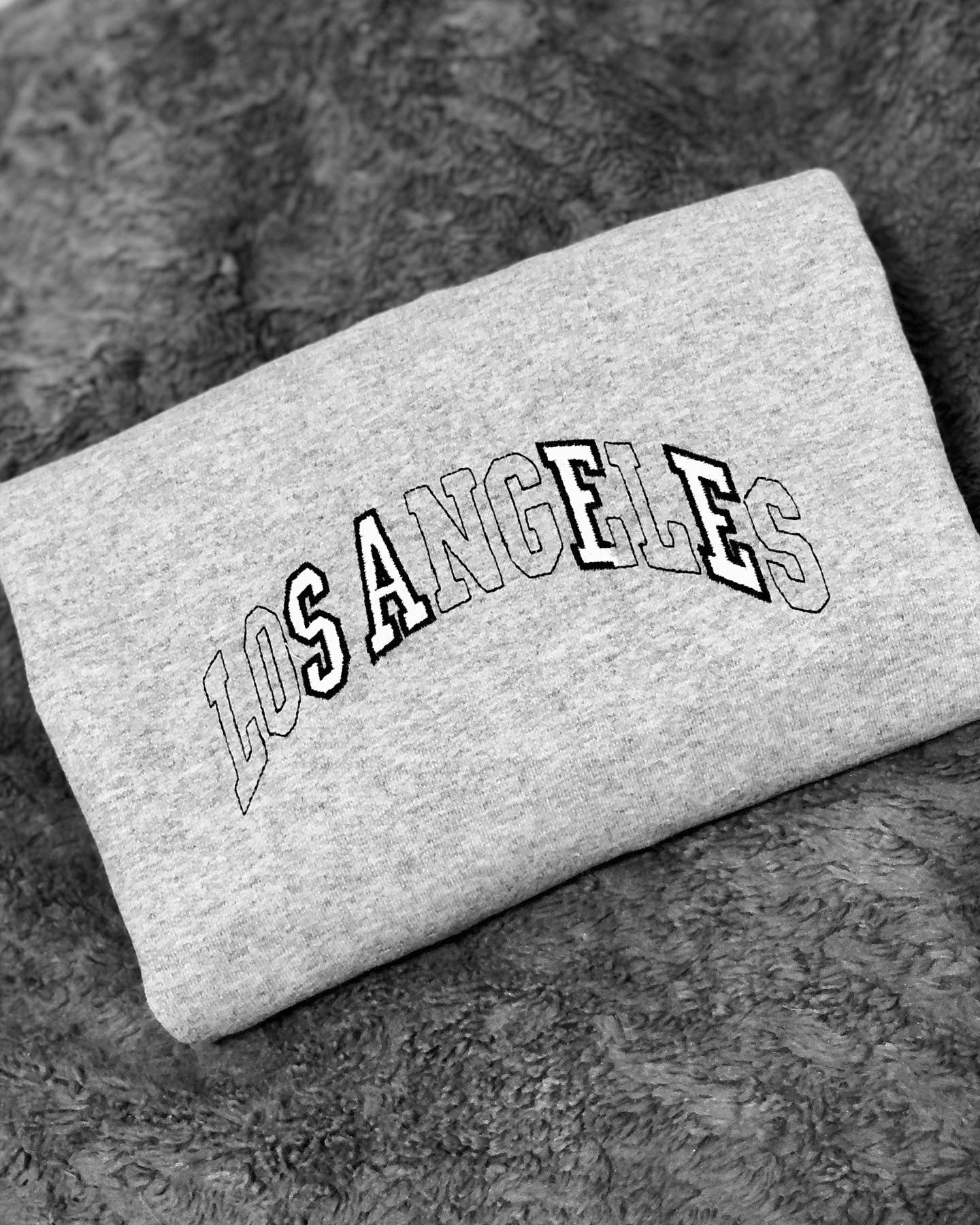 Los Angeles 'SAFE' Embroidered Crewneck