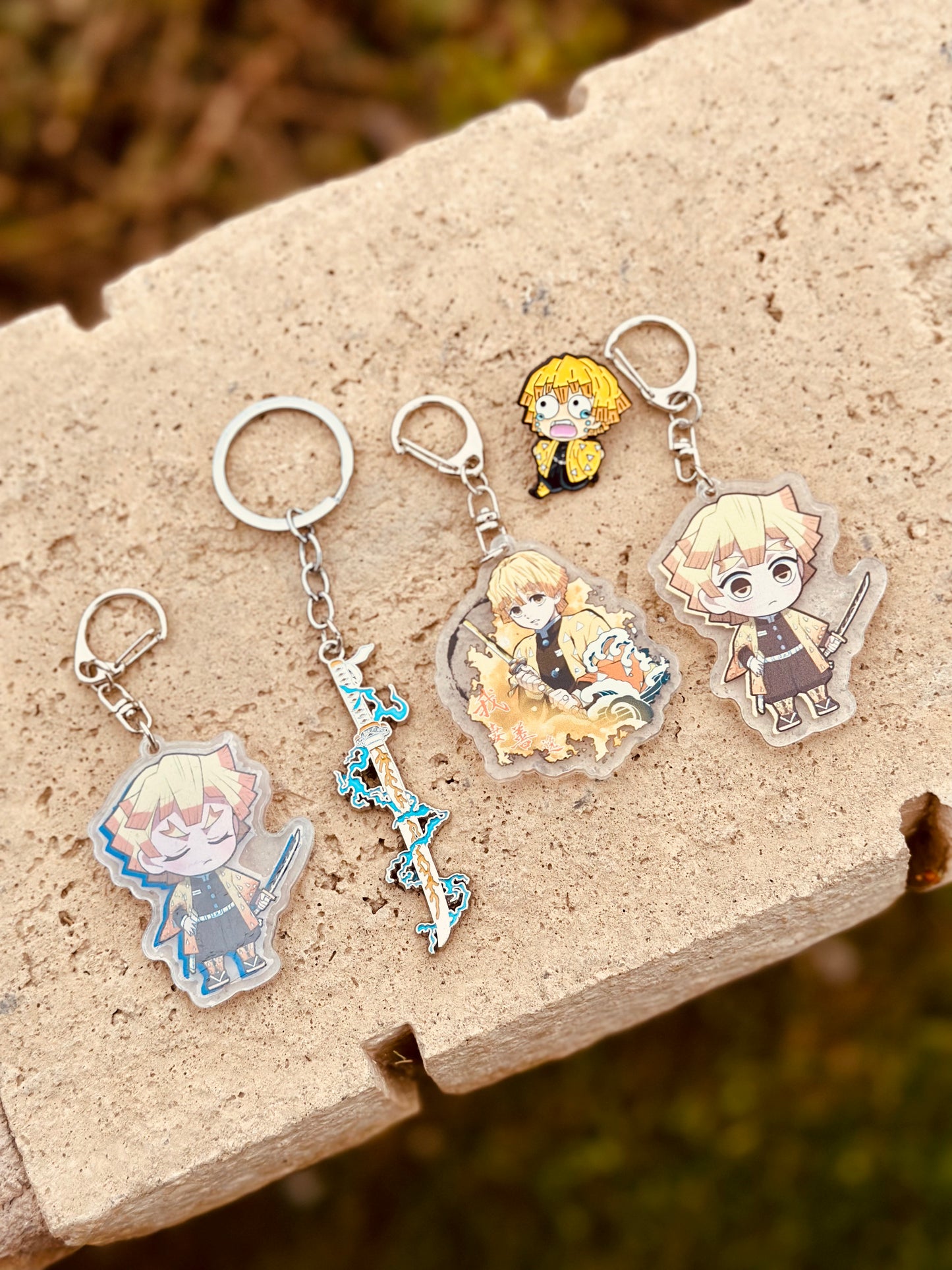 Lightning Anime Key Chain Parody