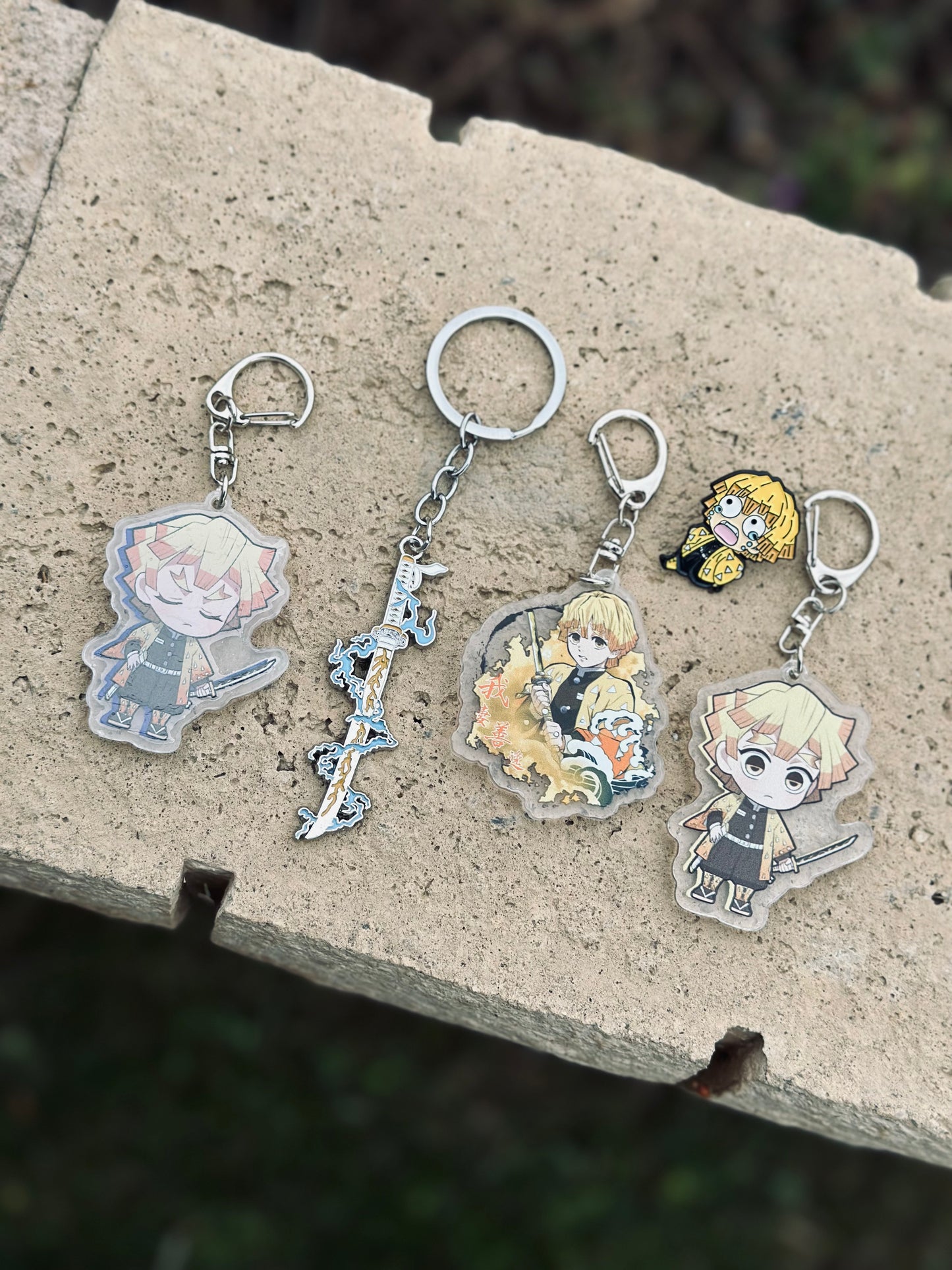 Lightning Anime Key Chain Parody